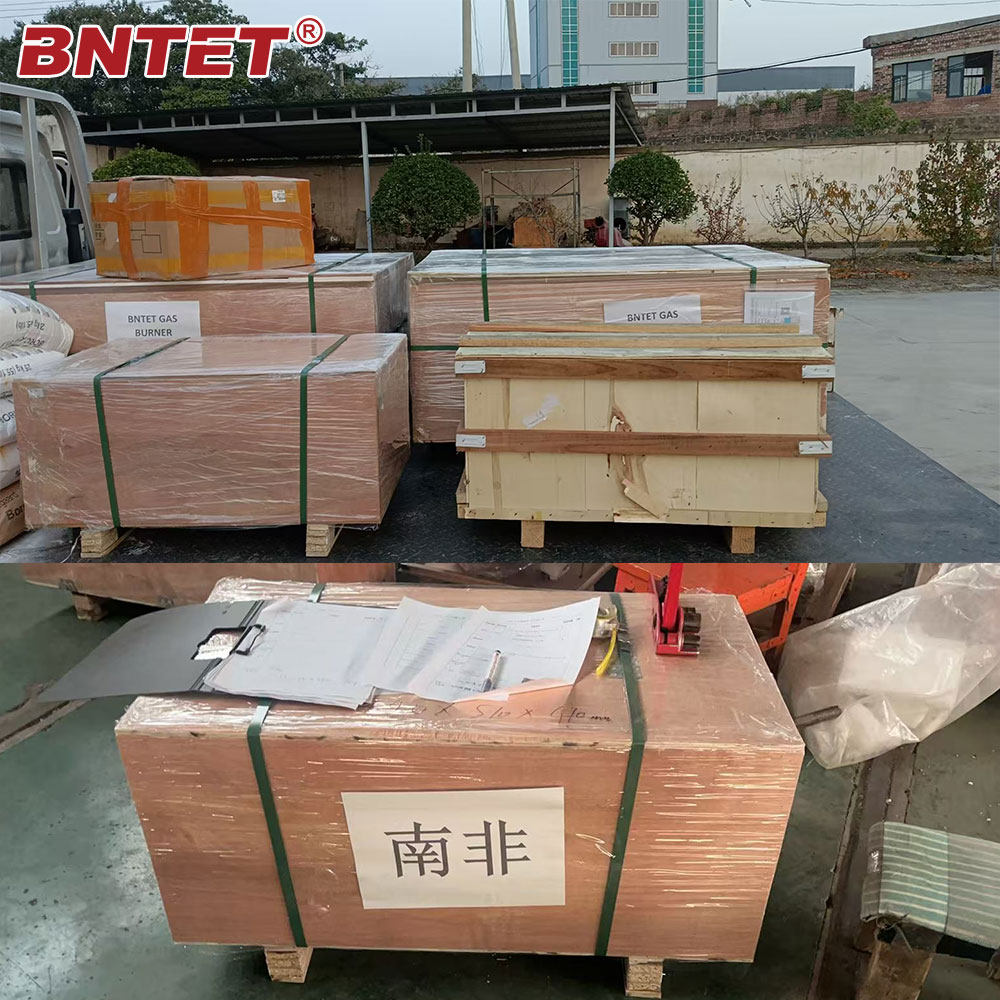 南非客户订购了一批燃气燃烧器